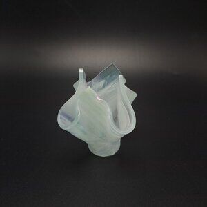 Opalescent Handkerchief Vase